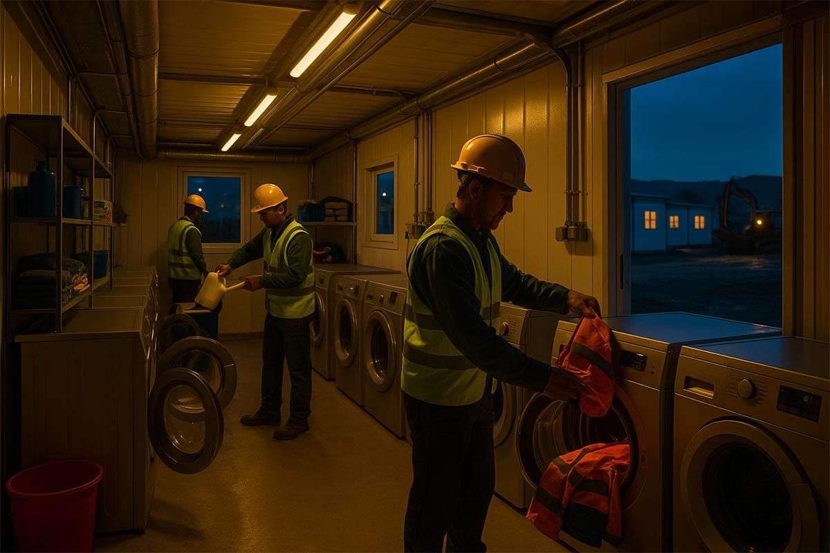 Konteyner Çamaşırhane