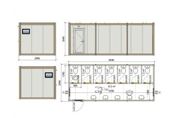 Wc Konteyner KWD 710