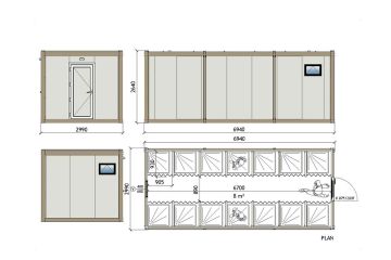 Duş Konteyner KWD 141